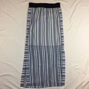 Ann Taylor Chiffon Maxi Skirt